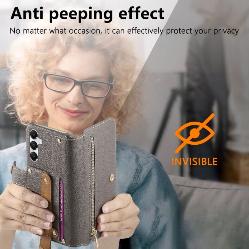 Flip Cover Samsung Galaxy S25 Plus 5g Pung Med Lynlås