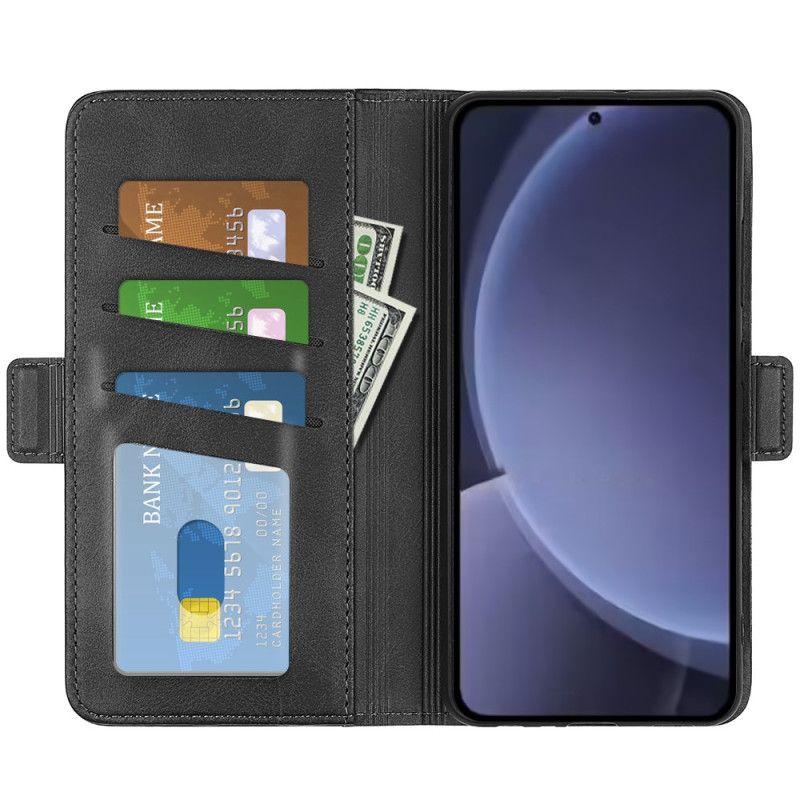 Flip Cover Til Samsung Galaxy S25 Plus 5g Dobbeltlukning
