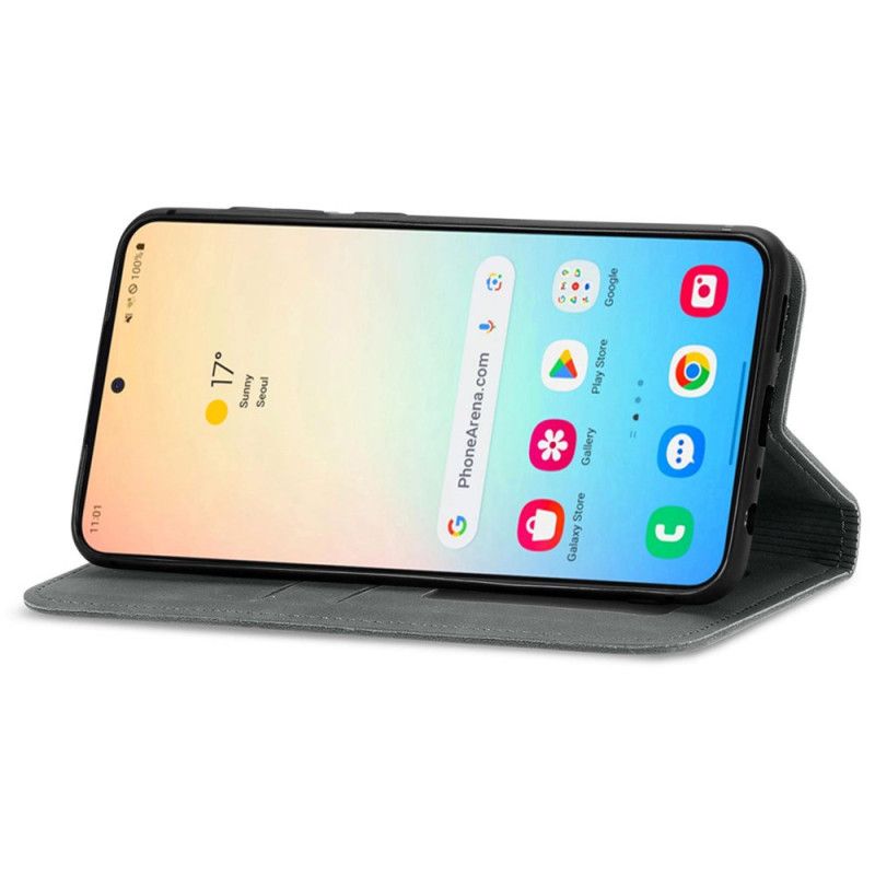 Flip Cover Til Samsung Galaxy S25 Plus 5g Ruskindseffekt