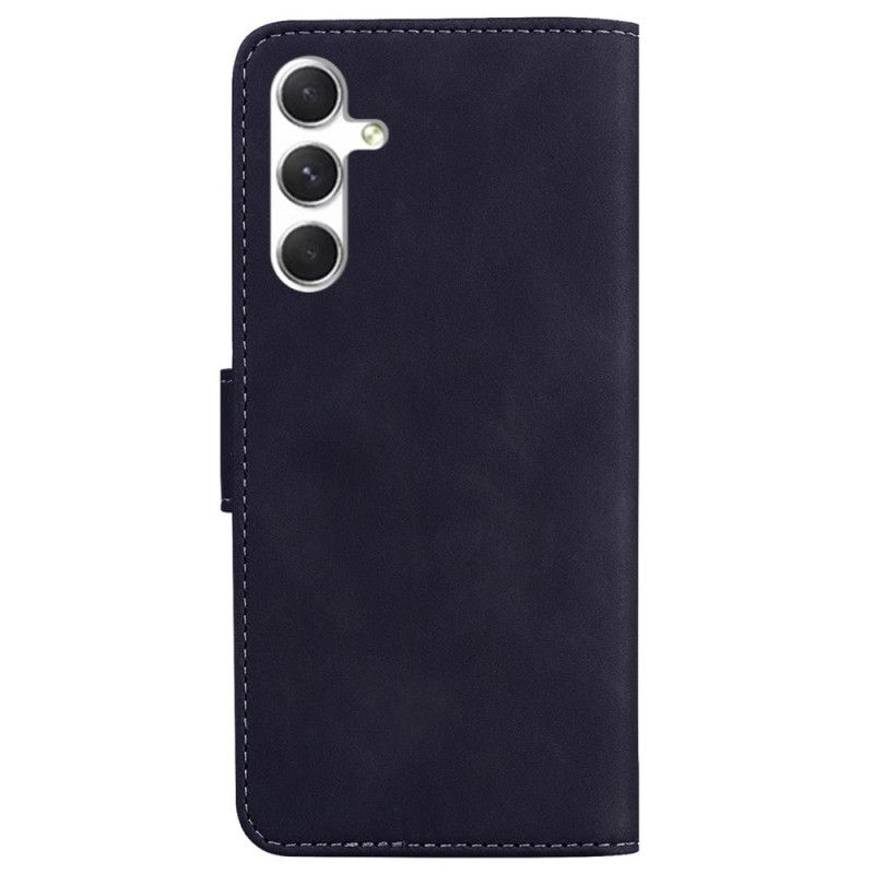 Flip Cover Til Samsung Galaxy S25 Plus 5g Sommerfugle-ruskindseffekt