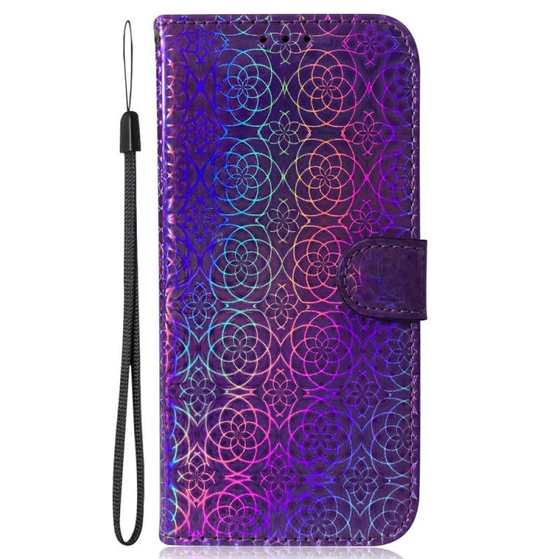 Læder Cover Samsung Galaxy S25 Plus 5g Disco-stil