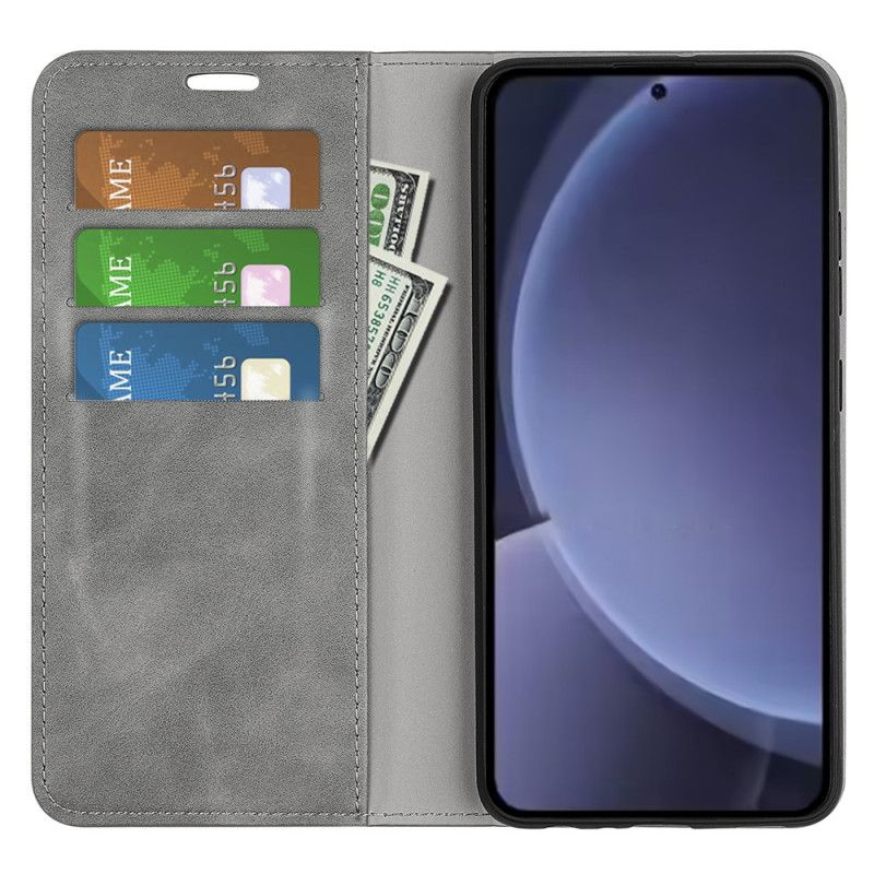 Læder Cover Samsung Galaxy S25 Plus 5g Klassisk