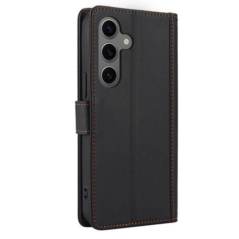 Læder Cover Samsung Galaxy S25 Plus 5g Lædermodel Med Rem