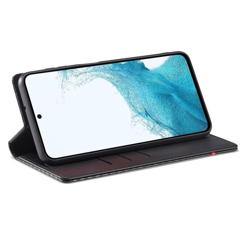 Læder Cover Samsung Galaxy S25 Plus 5g Rød Linje Lc.imeeke