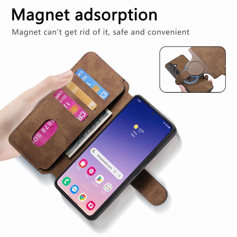 Læder Cover Samsung Galaxy S25 Plus 5g Telefon Etui Caseneo