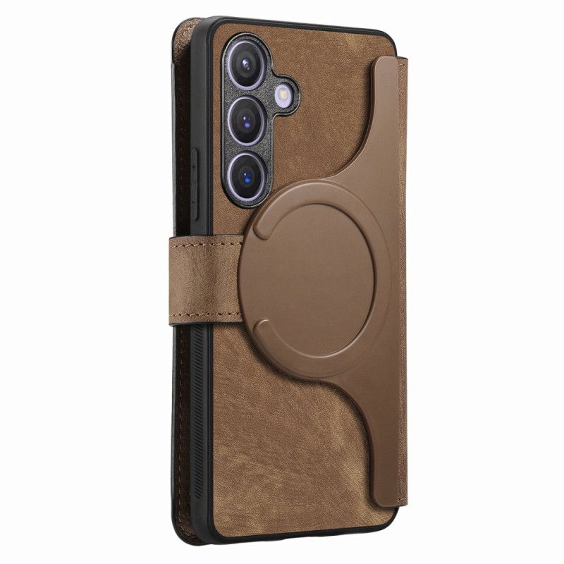 Læder Cover Samsung Galaxy S25 Plus 5g Telefon Etui Caseneo