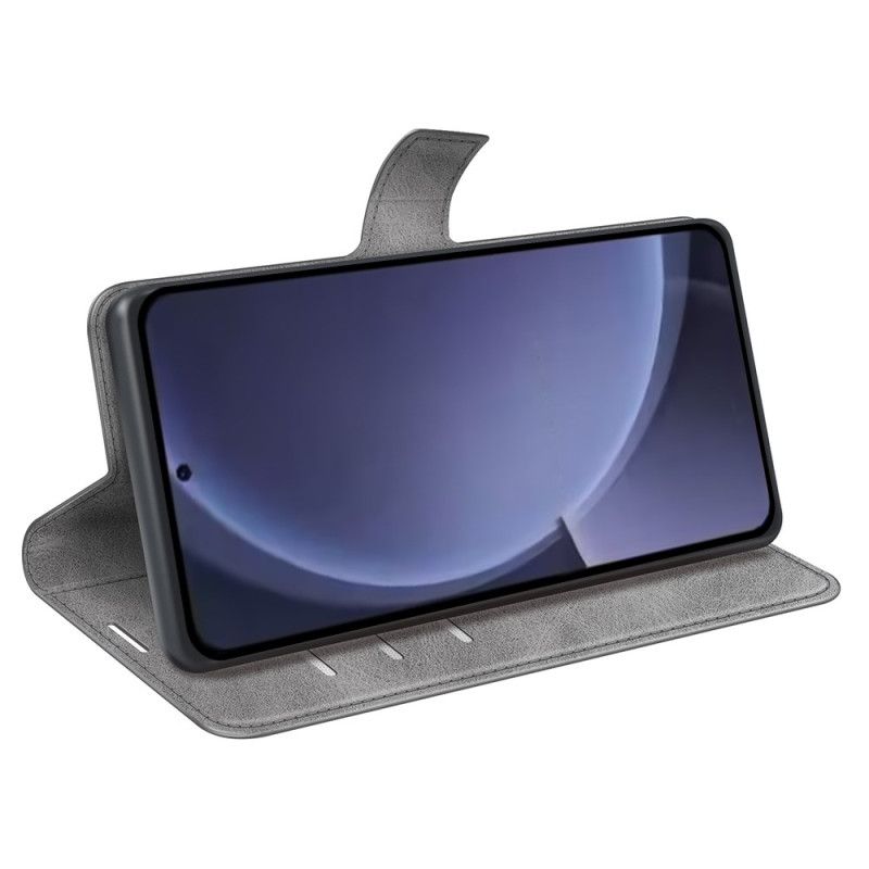 Læder Cover Samsung Galaxy S25 Plus 5g Telefon Etui Læderstil