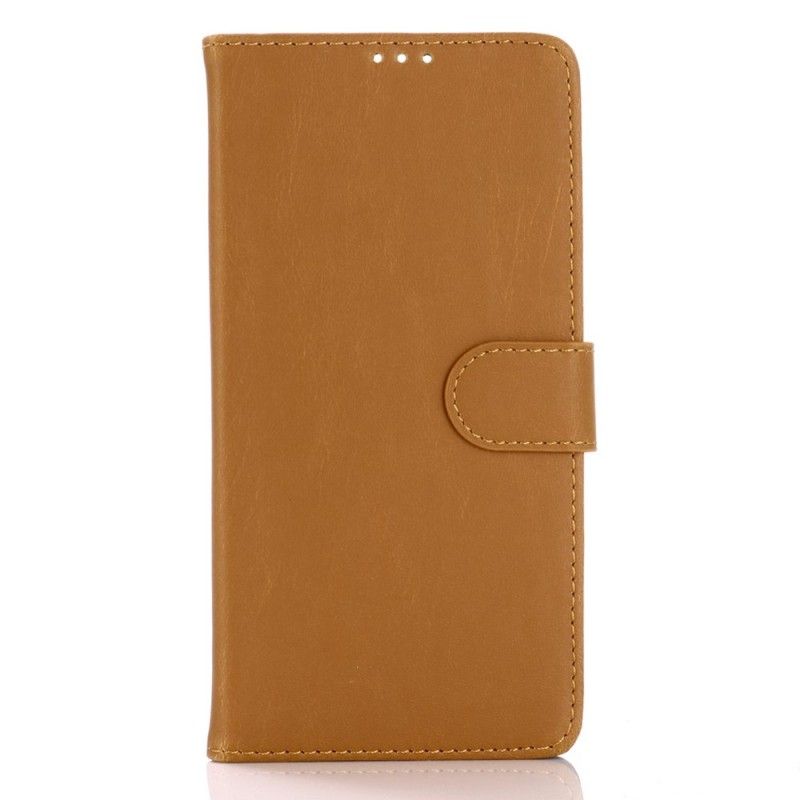 Flip Cover Samsung Galaxy A80 / A90 Brun Subtilt Læder