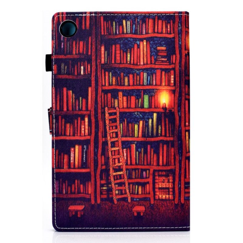 Flip Cover Huawei MatePad T 8 Rød Bibliotek