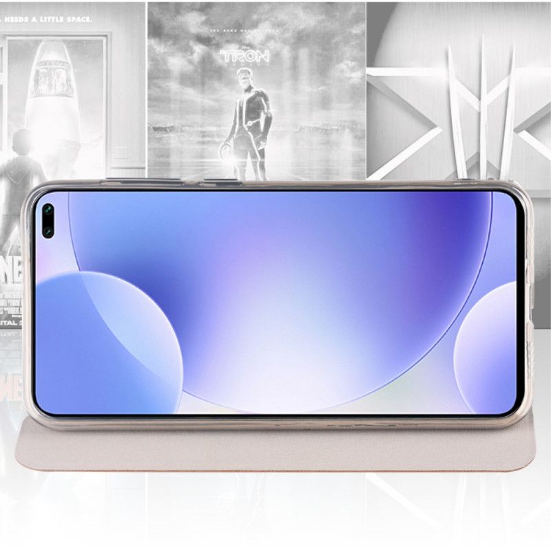 Læder Cover Xiaomi Redmi K30 Sort Mofi Vintage Klassisk