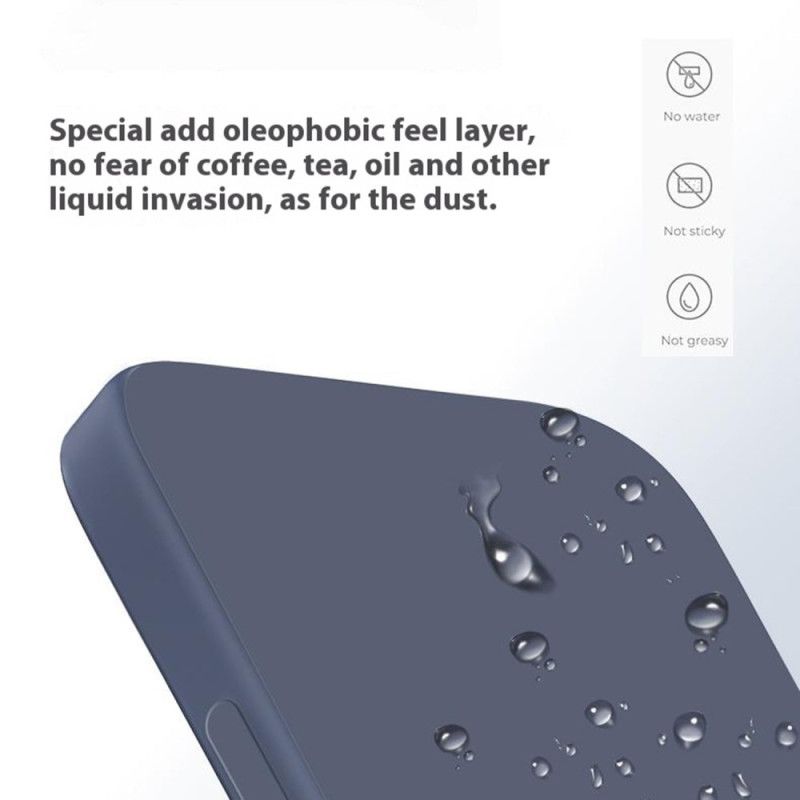 Cover Til Xiaomi 17 Lige Silikonekanter