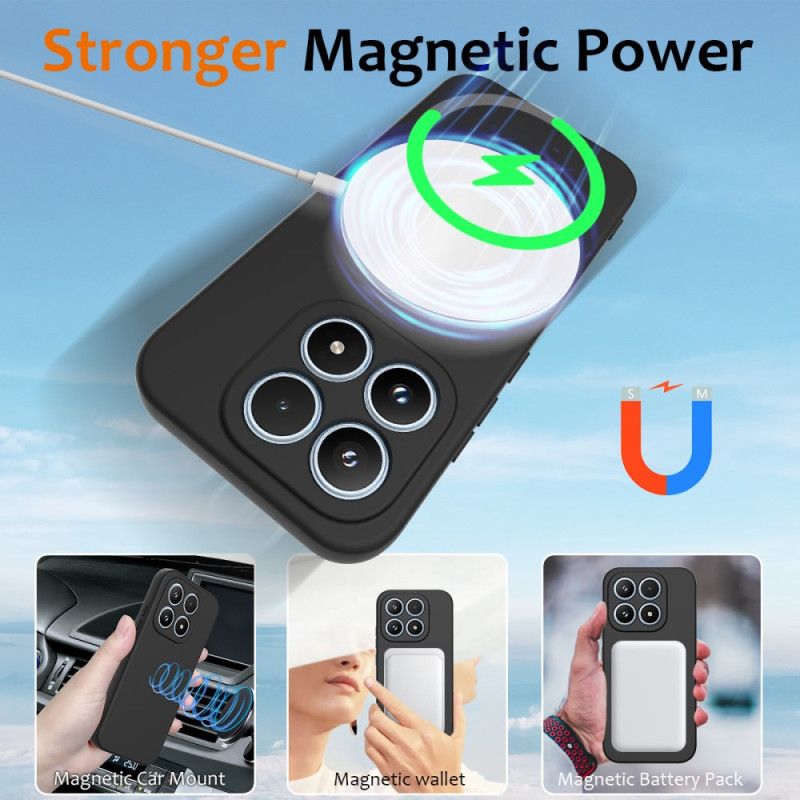 Cover Xiaomi 17 Flydende Silikone Magnetisk