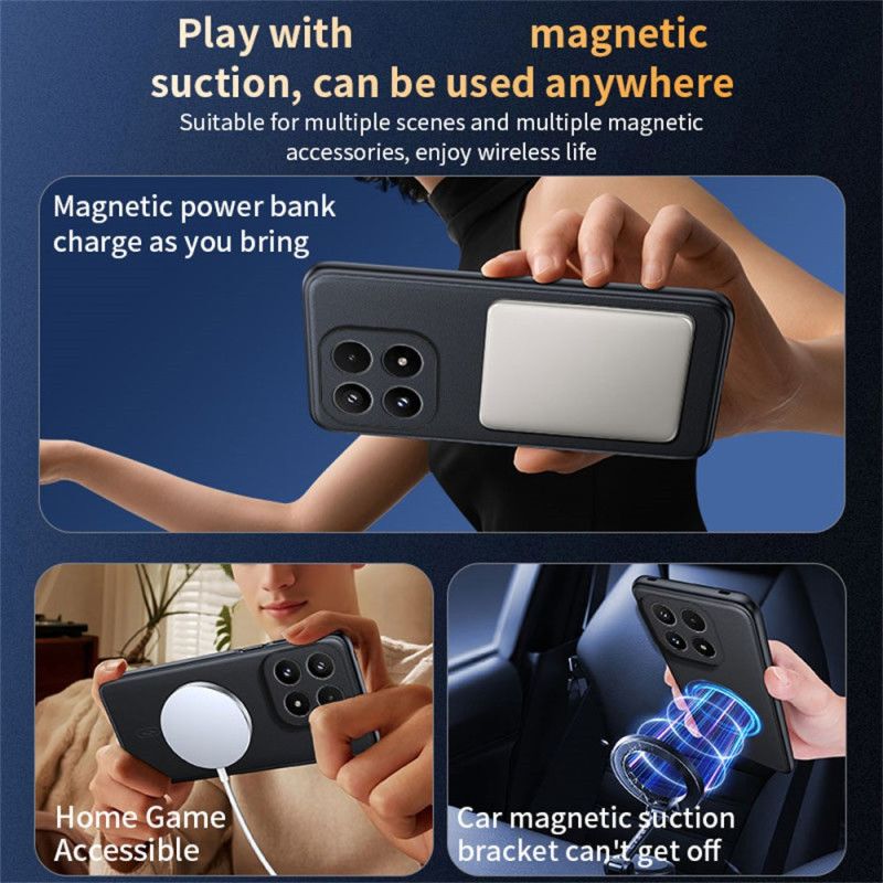 Cover Xiaomi 17 Magsafe Læderstil