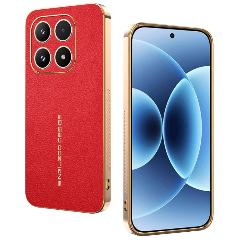 Cover Xiaomi 17 Ridsefast Litchi-tekstur