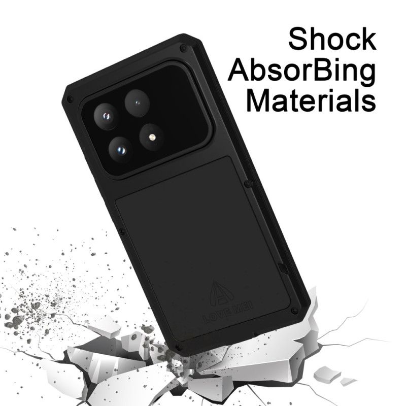 Cover Xiaomi 17 Telefon Etui Hærdet Glasskærmbeskytter Love Mei