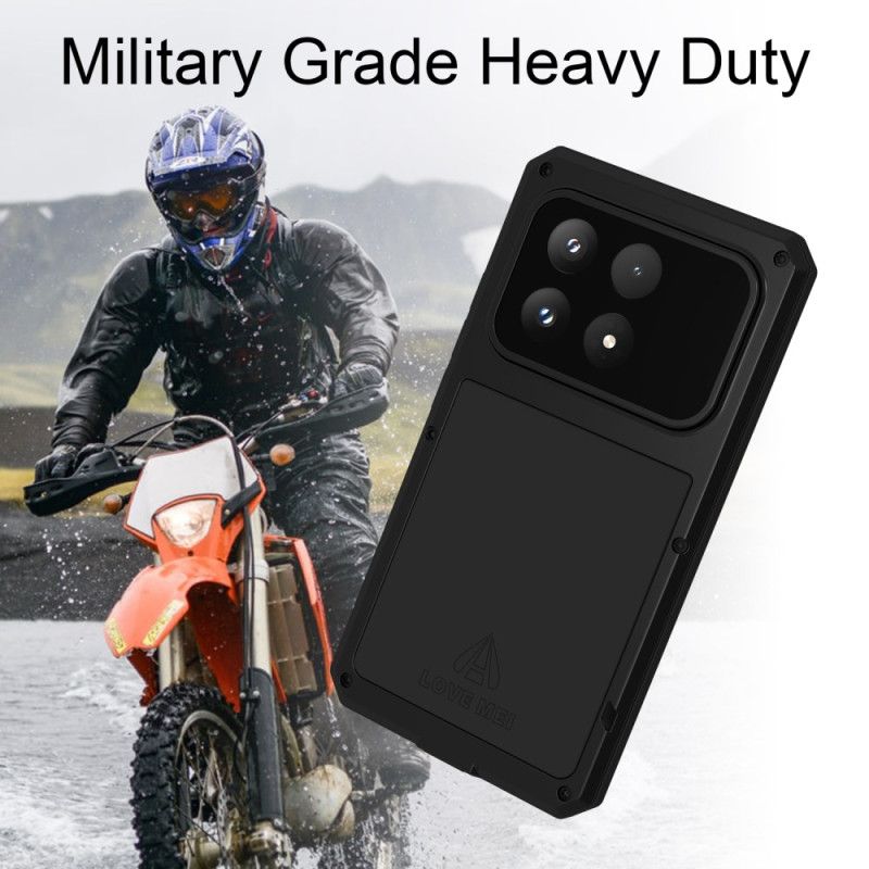 Cover Xiaomi 17 Telefon Etui Hærdet Glasskærmbeskytter Love Mei