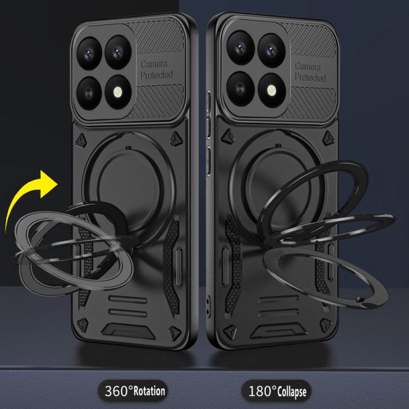 Cover Xiaomi 17 Telefon Etui Magnetisk Med Roterende Støtteben