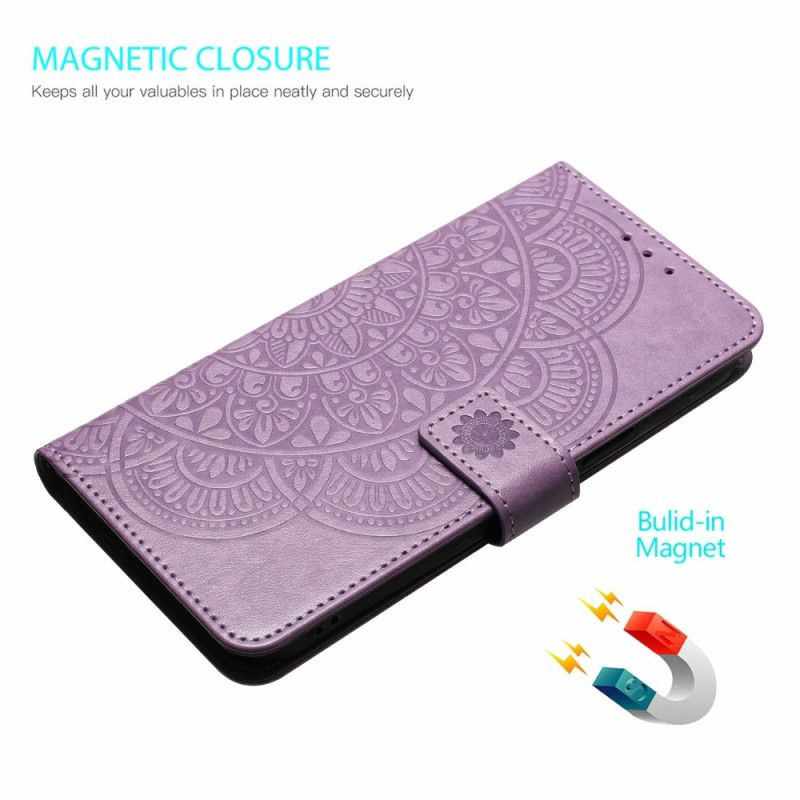 Flip Cover Til Xiaomi 17 Mandala-gravering