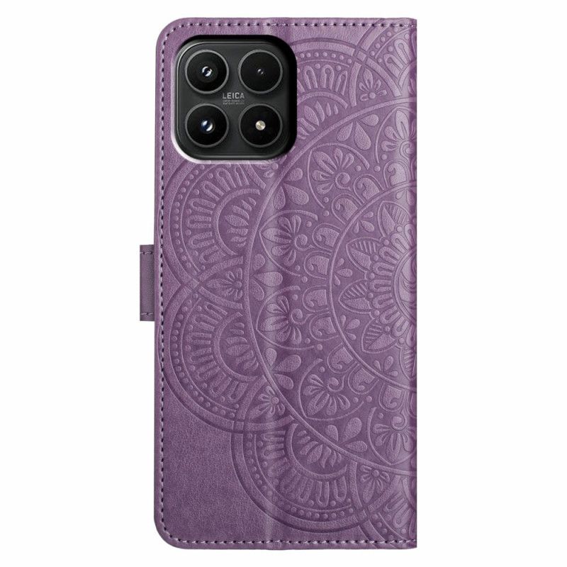 Flip Cover Til Xiaomi 17 Mandala-gravering