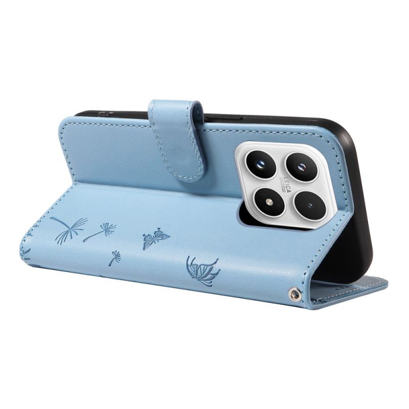 Flip Cover Til Xiaomi 17 Rem I Mælkebøttedesign