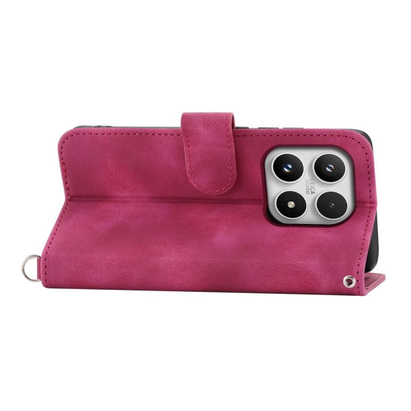 Flip Cover Xiaomi 17 Blonder I Ruskindseffekt