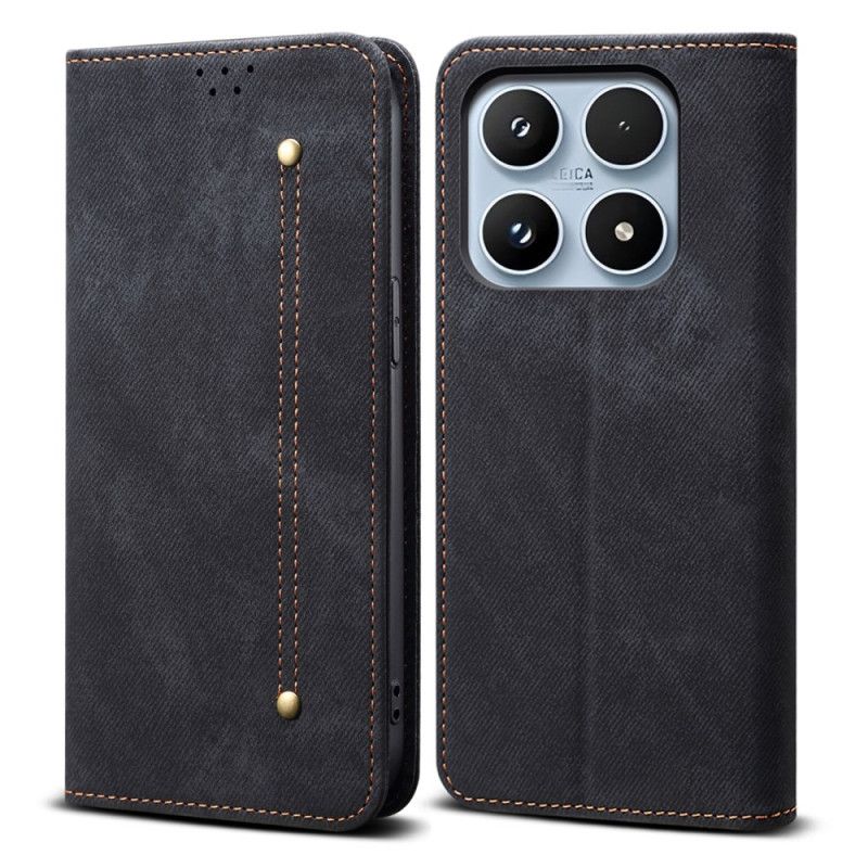 Flip Cover Xiaomi 17 Denimtekstur