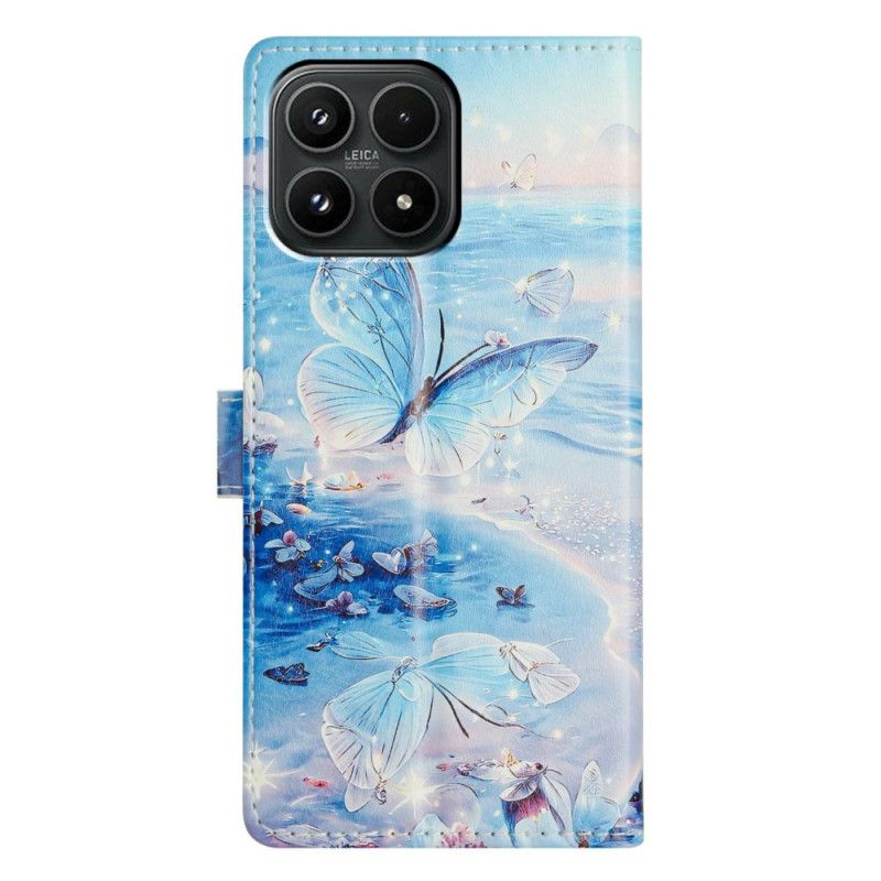 Flip Cover Xiaomi 17 Oceanisk Sommerfugl