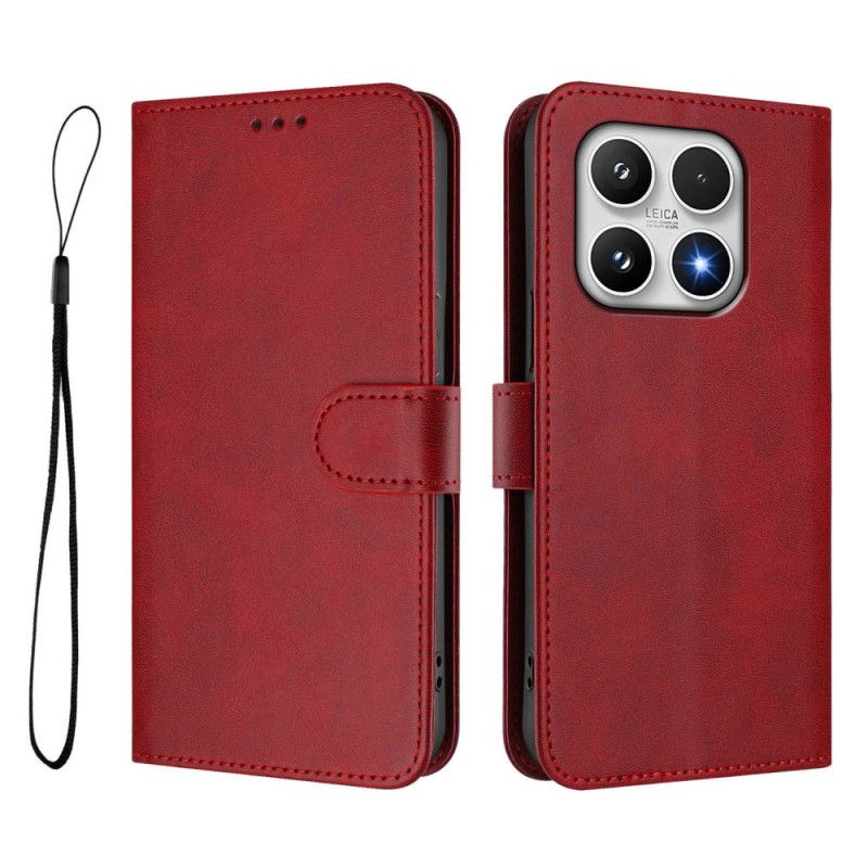 Flip Cover Xiaomi 17 Rfid-beskyttelse Lædereffekt