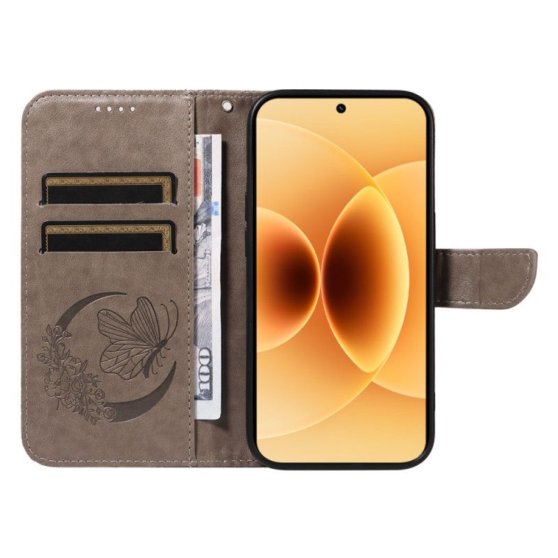 Flip Cover Xiaomi 17 Sommerfugledesign