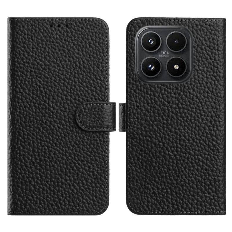 Flip Cover Xiaomi 17 Tekstureret Læder