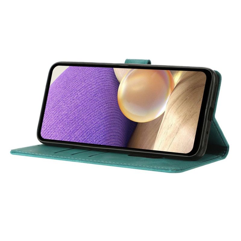 Flip Cover Xiaomi 17 Trekantet Mønster