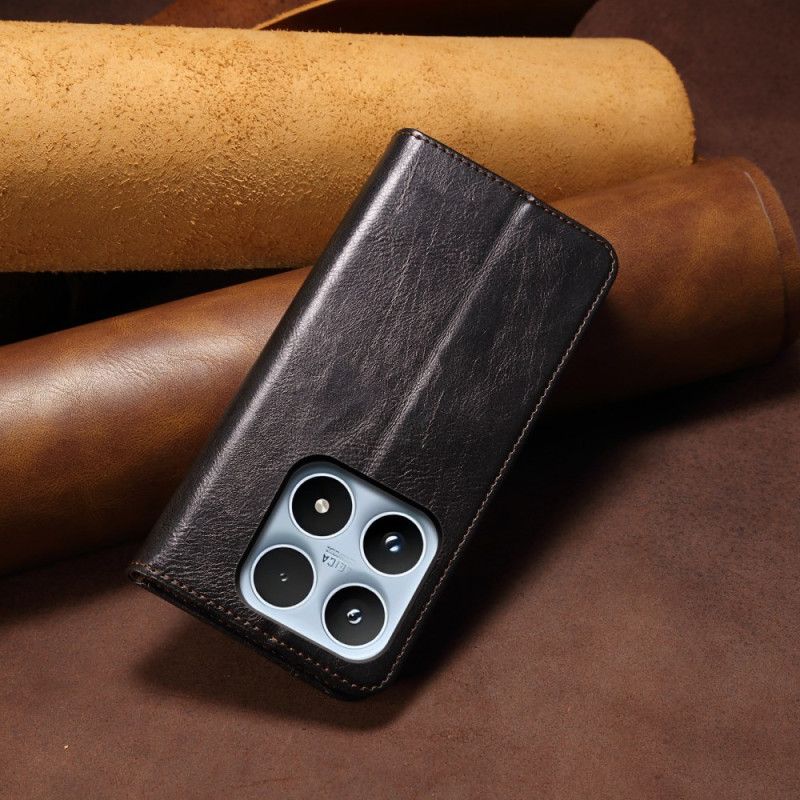 Flip Cover Xiaomi 17 Vokset Imiteret Læder