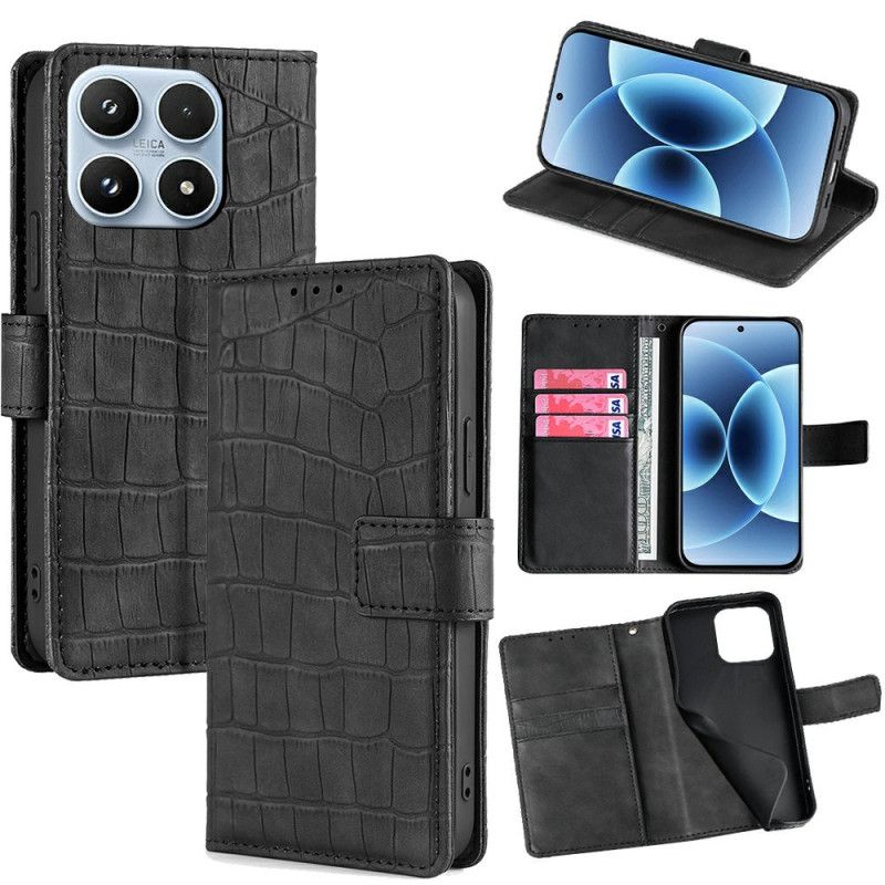 Læder Cover Xiaomi 17 Krokodilletekstur
