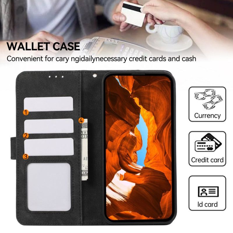 Læder Cover Xiaomi 17 Telefon Etui Abeel Tofarvet