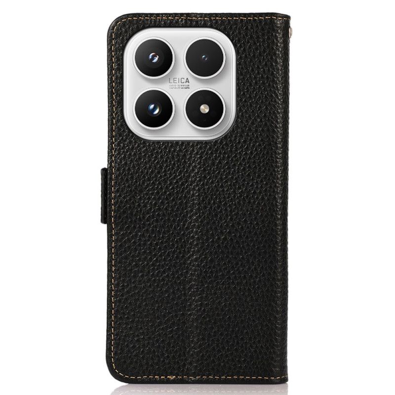 Læder Cover Xiaomi 17 Telefon Etui Litchi-læder Khazneh