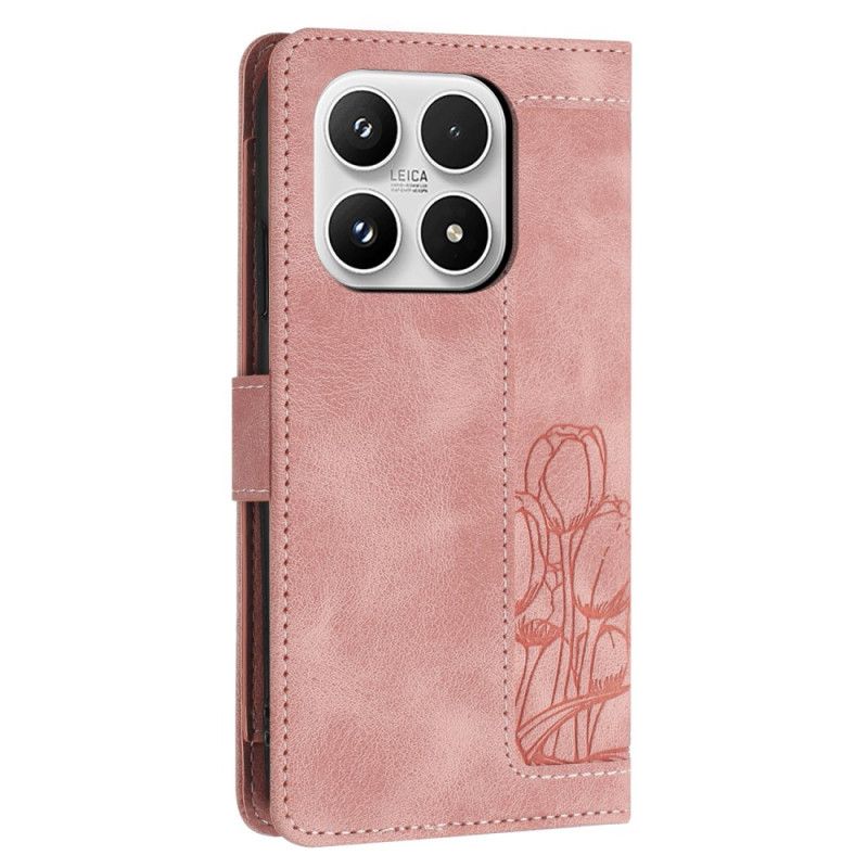 Læder Cover Xiaomi 17 Telefon Etui Pung Med 5 Kortpladser