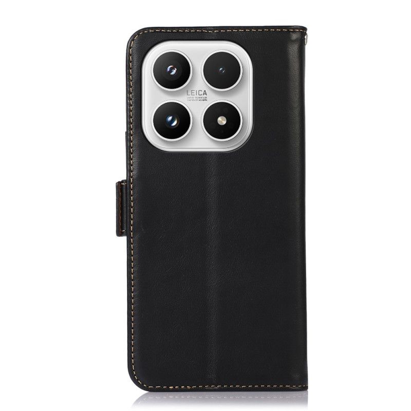 Læder Cover Xiaomi 17 Telefon Etui Rfid-beskyttet Læder