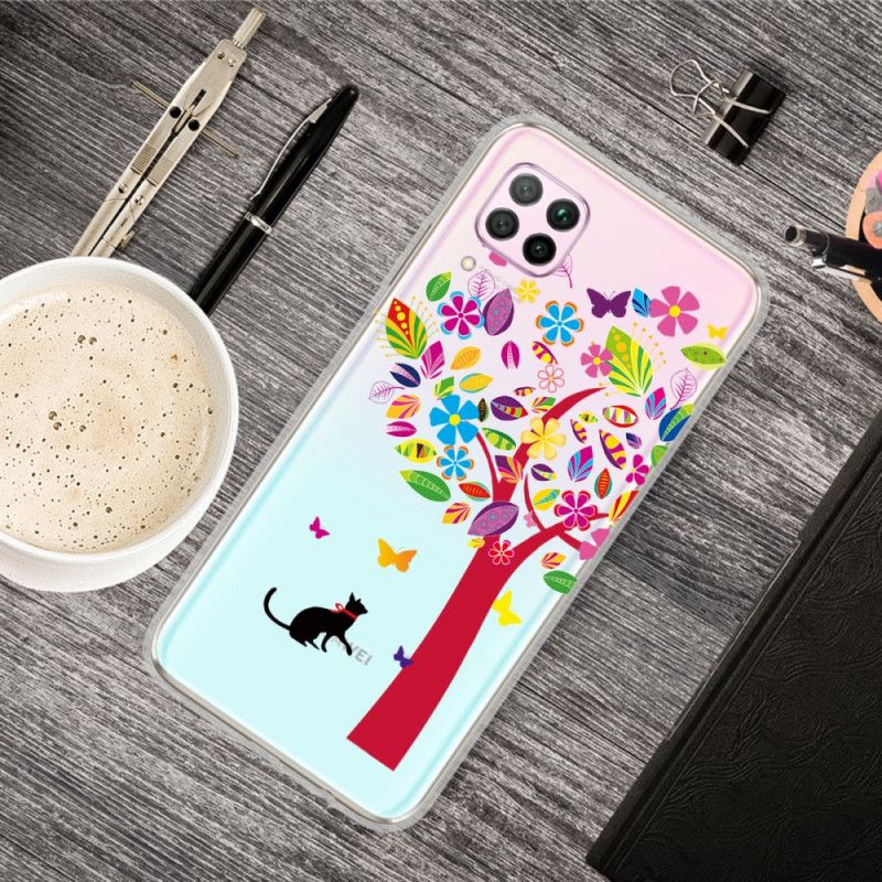 Cover for Huawei P40 Lite Kat Under Træet