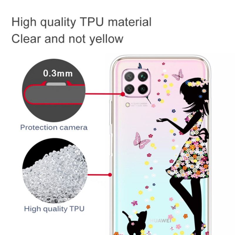 Cover for Huawei P40 Lite Magisk Kvinde