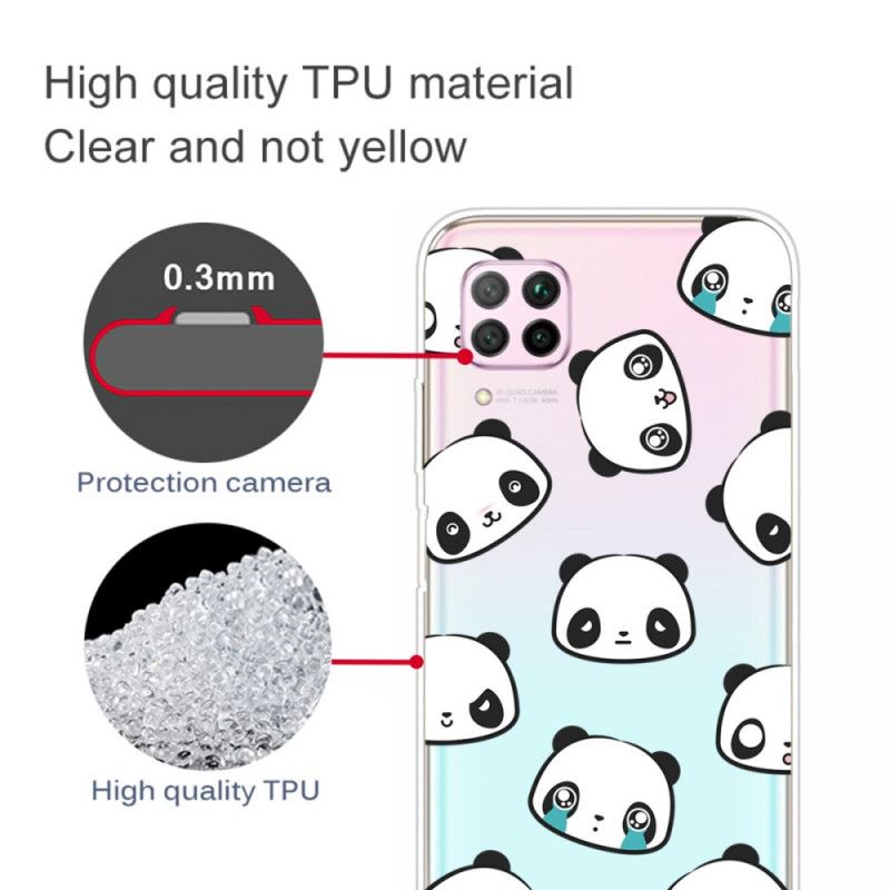 Cover for Huawei P40 Lite Sentimentale Pandaer