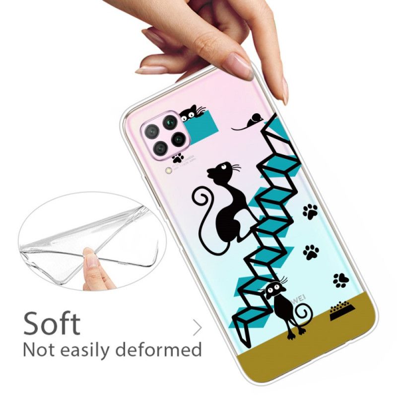 Cover for Huawei P40 Lite Sjove Katte