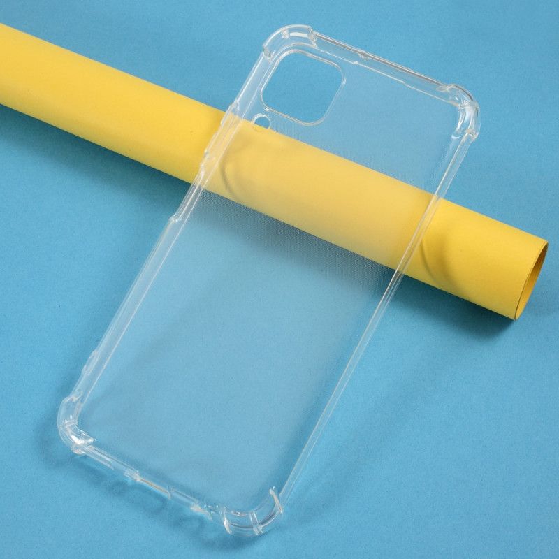 Cover Huawei P40 Lite Gennemsigtige Forstærkede Hjørner Beskyttelse