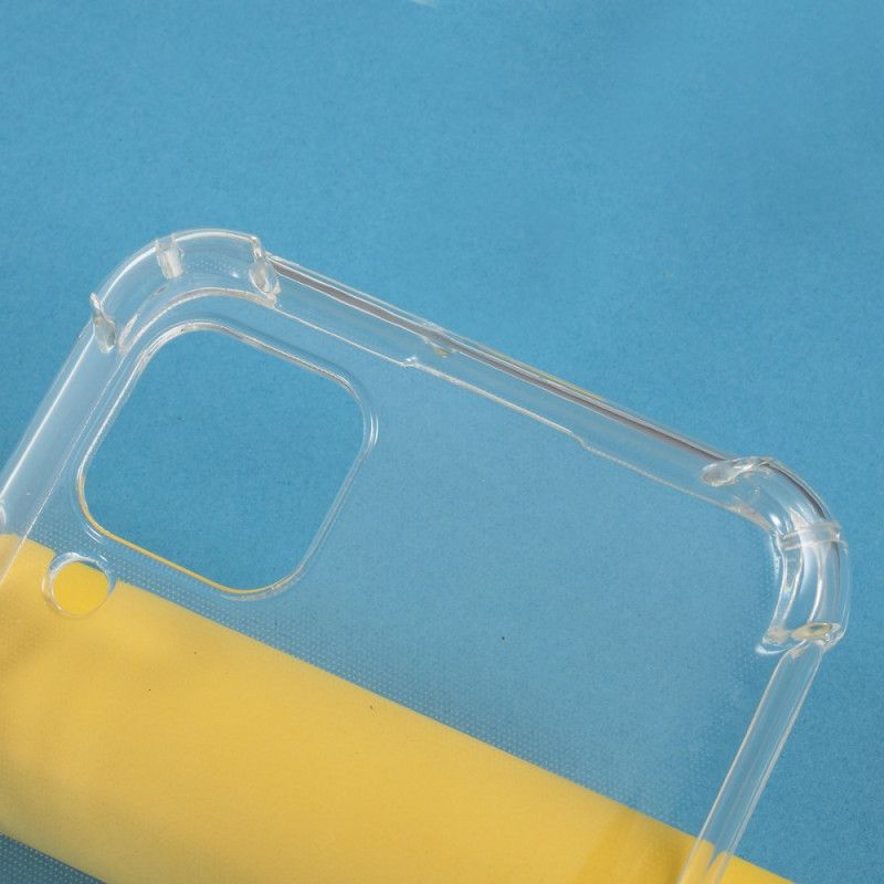 Cover Huawei P40 Lite Gennemsigtige Forstærkede Hjørner Beskyttelse