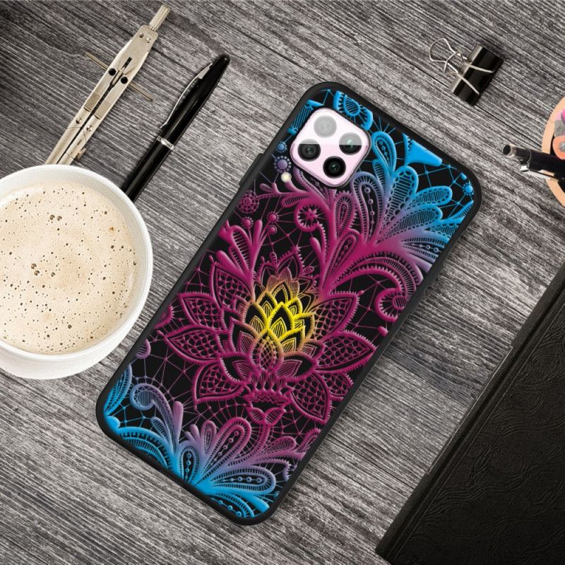 Cover Huawei P40 Lite Mesterlig Blomst Beskyttelse