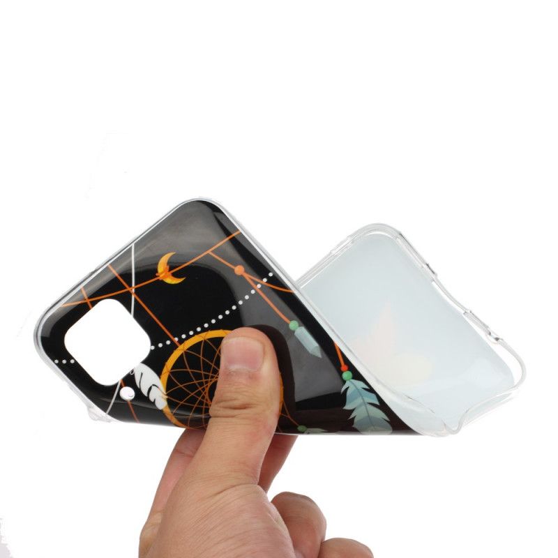 Cover Huawei P40 Lite Mobilcover Unik Fluorescerende Drømmefanger