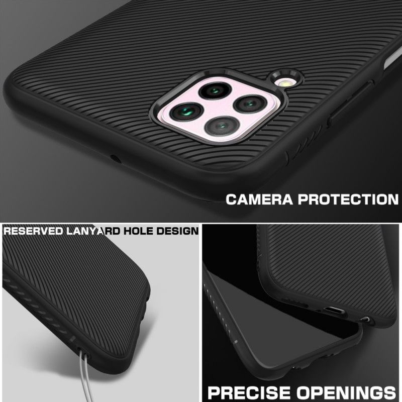 Cover Huawei P40 Lite Mørkeblå Twill Series Jazz Original