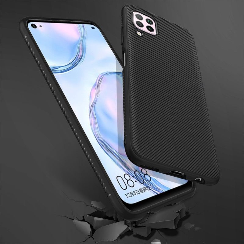 Cover Huawei P40 Lite Mørkeblå Twill Series Jazz Original