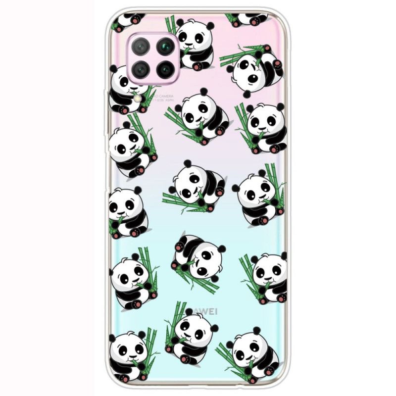Cover Huawei P40 Lite Små Pandaer