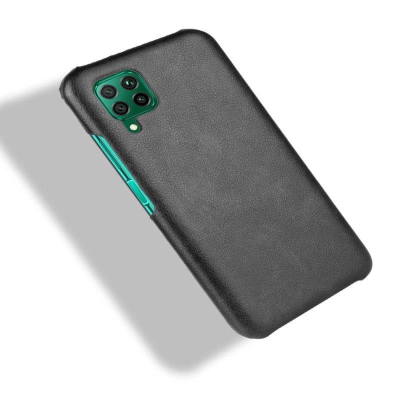 Cover Huawei P40 Lite Sort Præstationslychee-Lædereffekt Beskyttelse