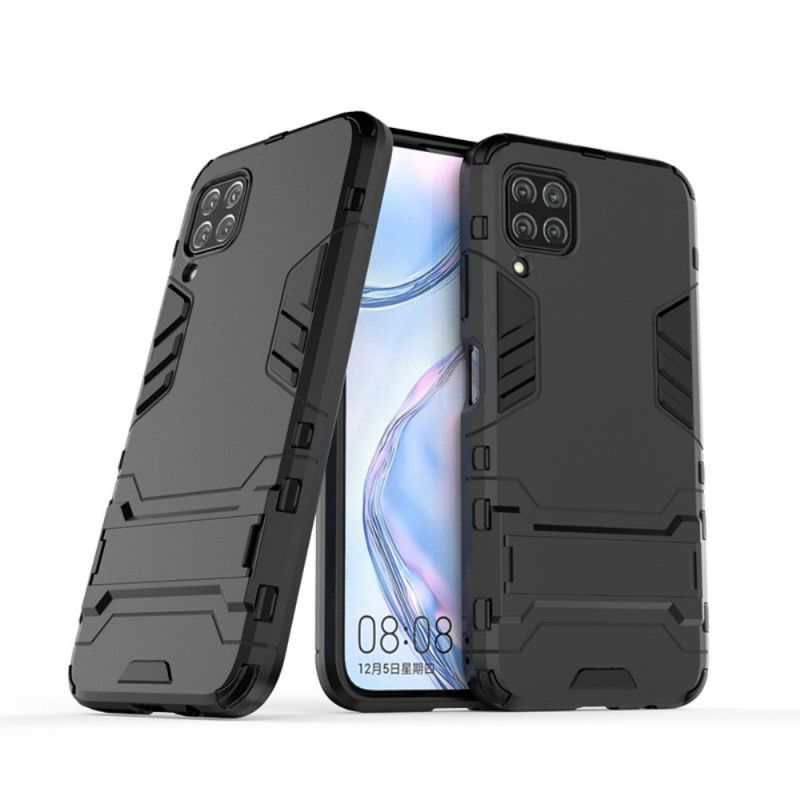 Cover Huawei P40 Lite Sort Ultrabestandig Tunge